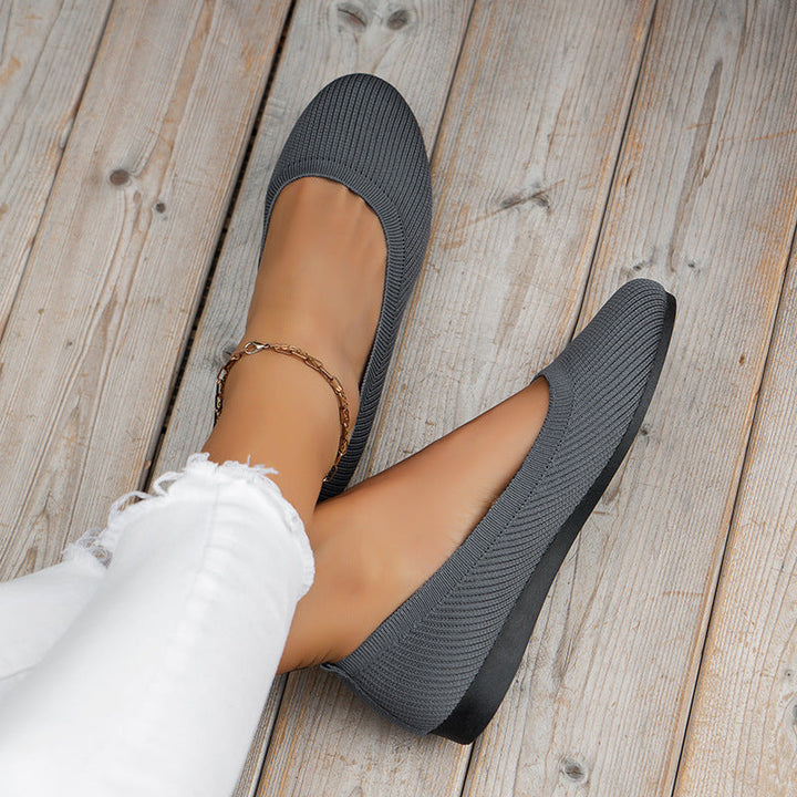 Orthopädische Damen-Ballerinas mit Komfortsohle & klassischem Design – Mia