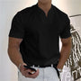Atmungsaktives Herren Fitnessshirt mit V-Ausschnitt – Timo