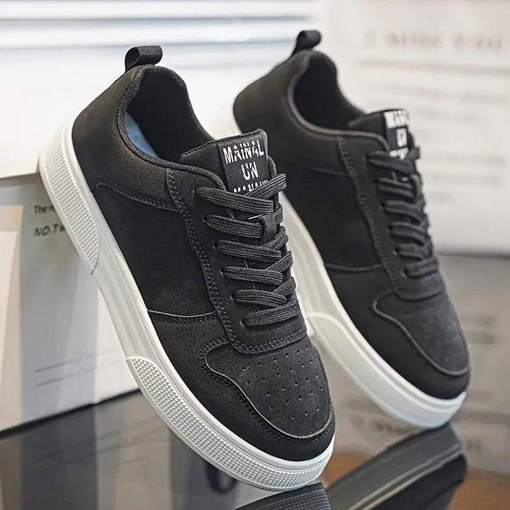 Herren-Wanderschuhe aus Veloursleder mit Komfortsohle & Stil – Marco