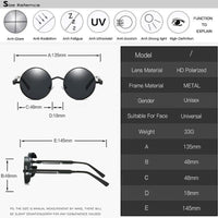 Trendige Vintage-Sonnenbrille für Damen & Herren – Savino
