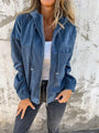 Damen Freizeitjacke mit Kapuze und Reißverschluss – Liana