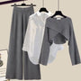 Herbstliches Komfortables Damen 3-teiliges Set – Liviana
