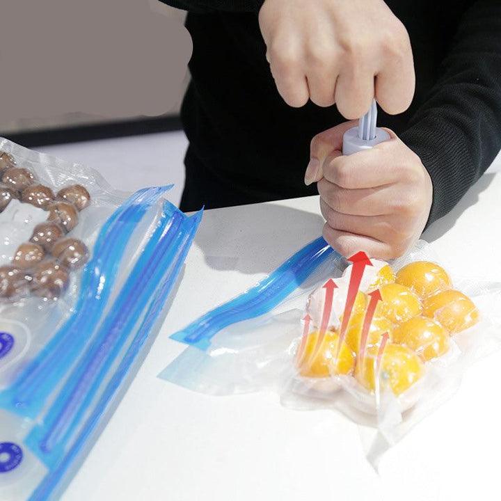 Vakuumierbeutel | 10er-Pack Wiederverwendbar Vielseitig Langlebig inkl. Pumpe-Luzern Mode