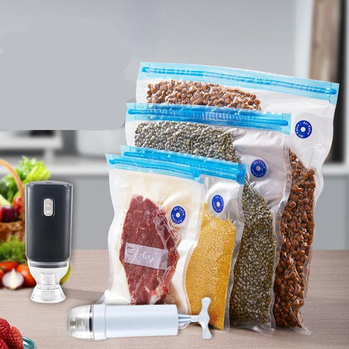 Vakuumierbeutel | 10er-Pack Wiederverwendbar Vielseitig Langlebig inkl. Pumpe-Luzern Mode
