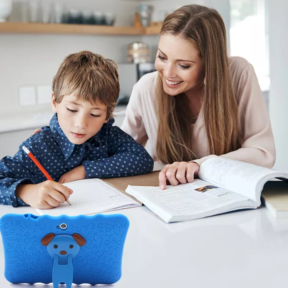 Kinder-Tablet mit 7-Zoll-Display, Stoßschutz und Kindersicherung – LernTab Junior