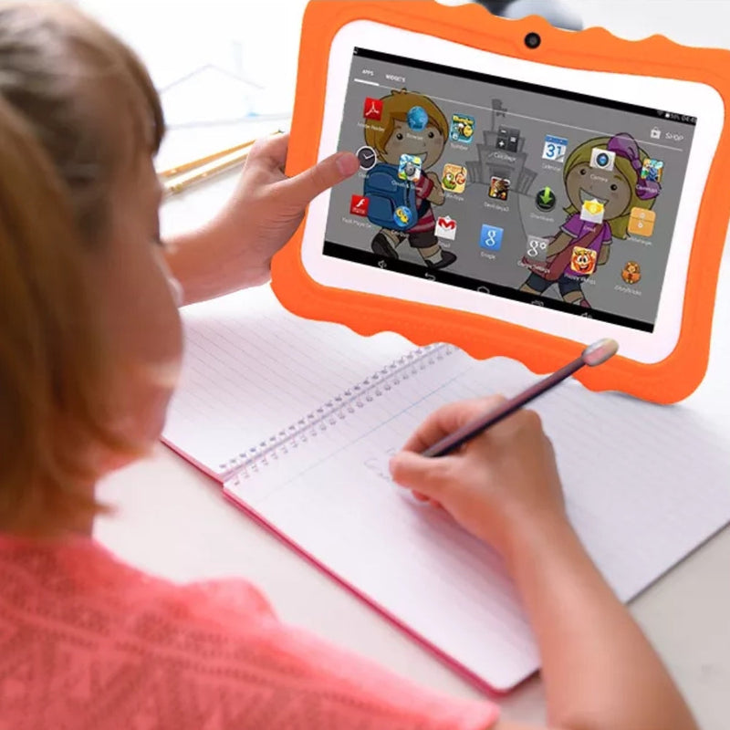 Kinder-Tablet mit 7-Zoll-Display, Stoßschutz und Kindersicherung – LernTab Junior