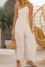 Ärmelloser Damen Jumpsuit mit Lockerer Passform – Mireille