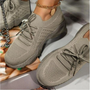 Luftdurchlässige Damen Chunky-Sneaker mit Schnürung – Saphira