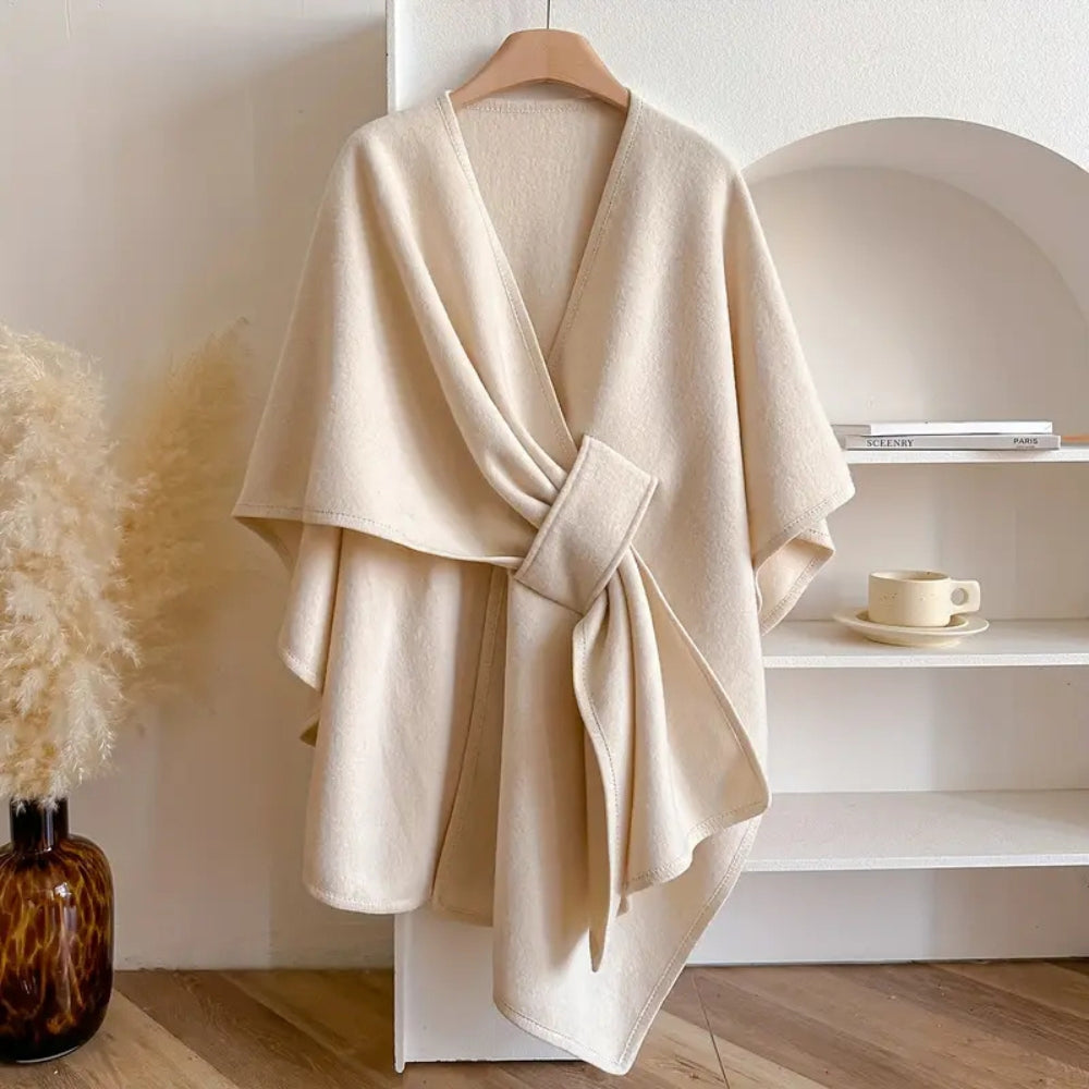 Damen Wickeltuch mit winddichtem Design – Celeste