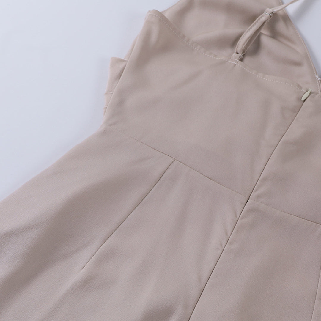 Stilvolles Spaghetti-Träger Kleid – Elara