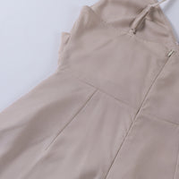 Stilvolles Spaghetti-Träger Kleid – Elara