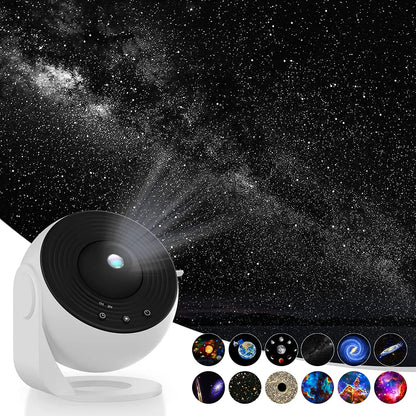 Sternenprojektor | Nachtlampe | 13-in-1 | USB | Einstellbar | Kompakt-Luzern Mode
