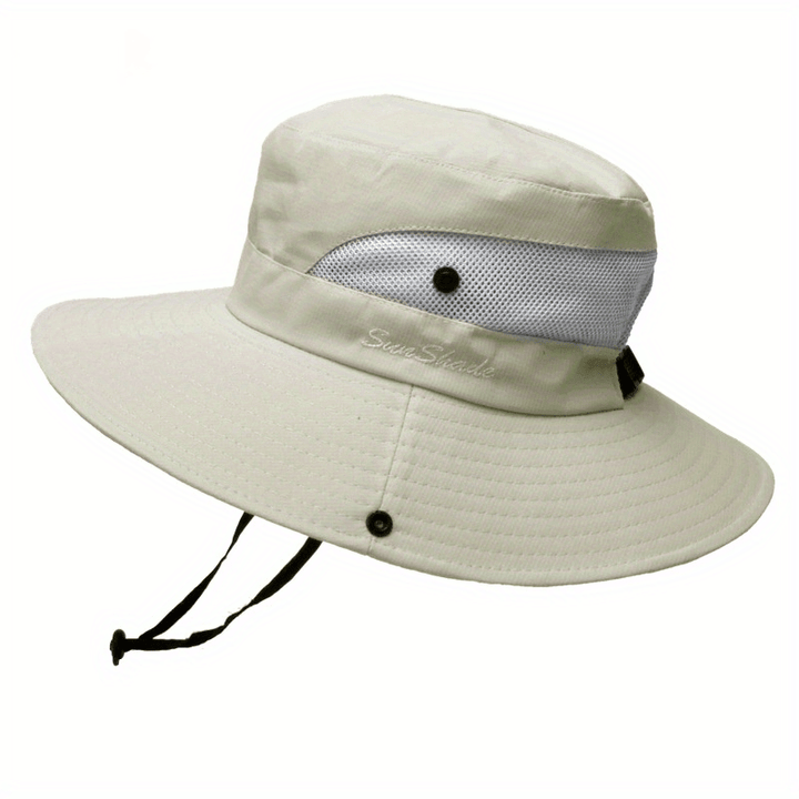 Stylischer Damen UV-Schutz Sonnenhut mit breiter Krempe – Livia