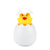 Schlüpf-Ei Badespielzeug mit Tierfigur – 1+1 Gratis – Ente, Dino & Pinguin
