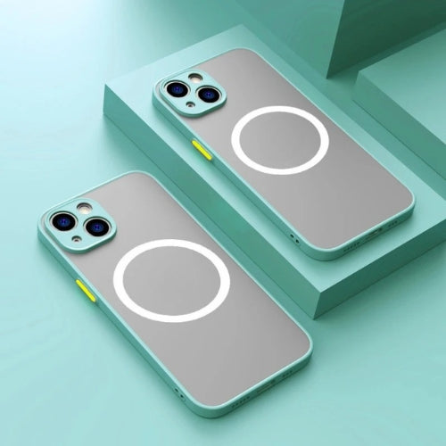 Mattes magnetisches Handyhülle mit Magsafe & Fallschutz – 1+1 KOSTENLOS