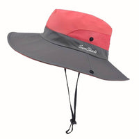 Stylischer Damen UV-Schutz Sonnenhut mit breiter Krempe – Livia