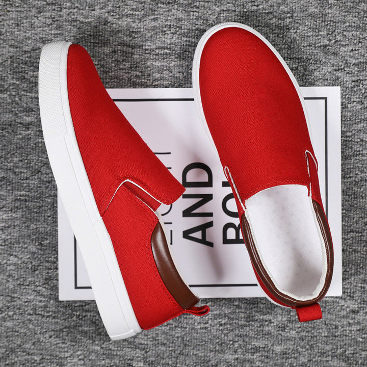 Slip-On-Herrenschuhe aus Canvas – Lennard