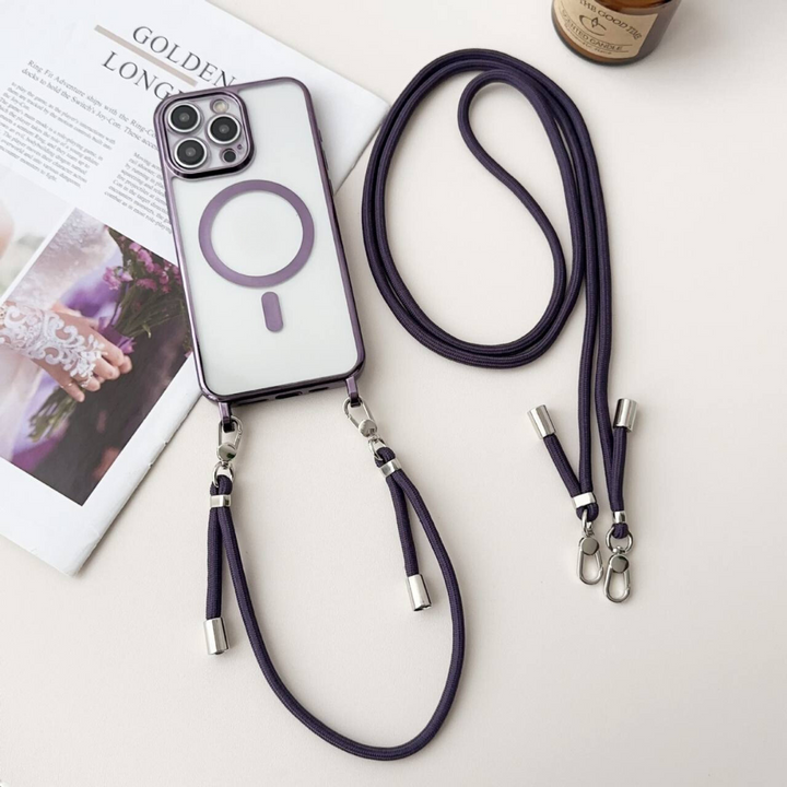MagSafe-Umhängehülle für iPhone mit Tragegurt – Halo (1+1 GRATIS)