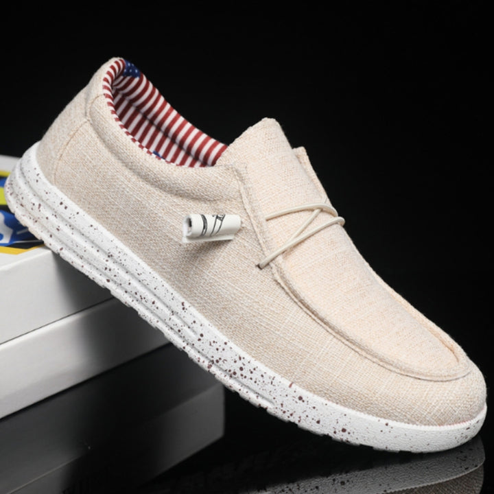 Stilvolle Canvas-Loafer für Herren - Milan, Frühling 2026 Edition