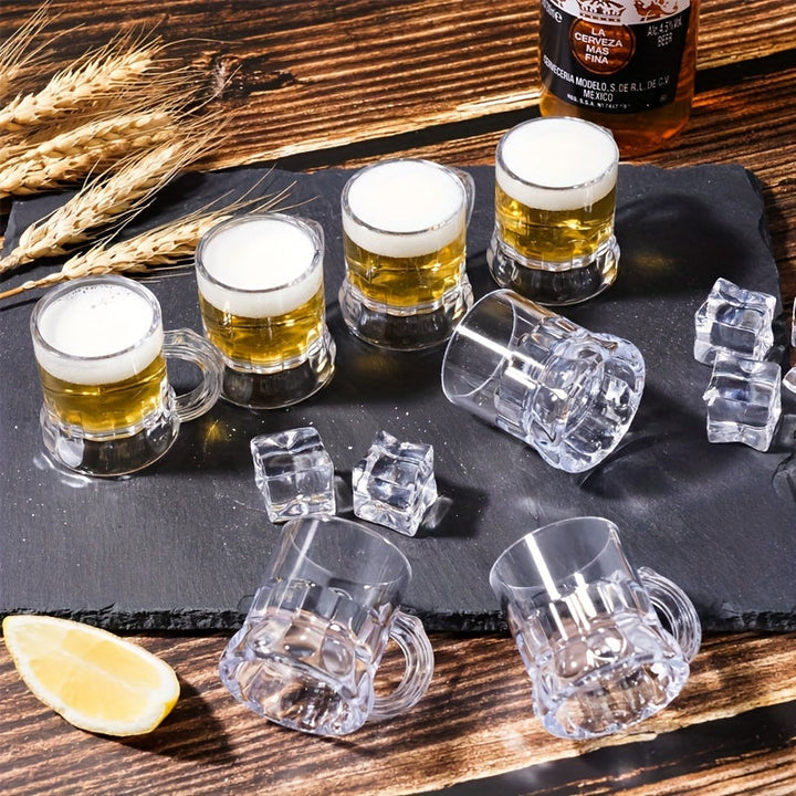 Transparente Mini-Bierkrüge 2er-Set (je 12 Stück) – MiniKrugSet Oktoberfest 2026