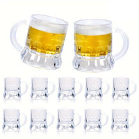 Transparente Mini-Bierkrüge 2er-Set (je 12 Stück) – MiniKrugSet Oktoberfest 2026