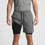 2-In-1 Men's Sport Shorts With Liner - Freddie