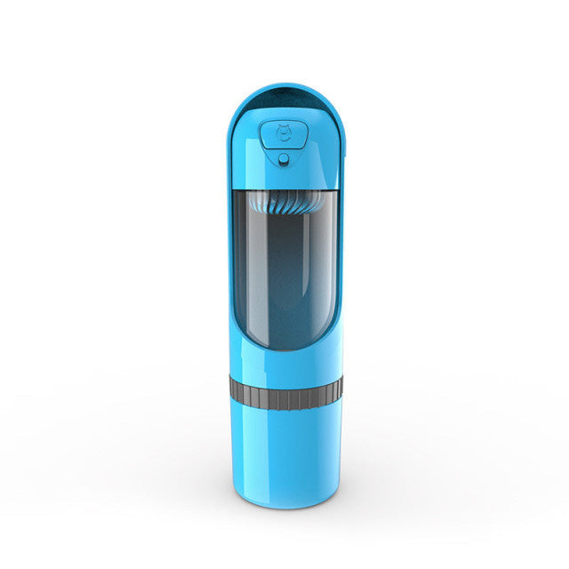 Hunde-Wasserflasche | Futter 2-in-1 Kompakt Praktisch Langlebig Vielseitig-Blau-Luzern Mode