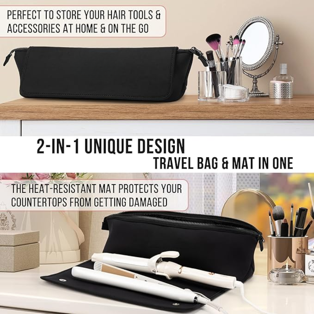2-in-1 Reise- und Aufbewahrungstasche für Haarstyling-Luzern Mode
