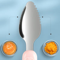 2-in-1 Silikon Baby Löffel | Ergonomisch Komfortabel Langlebig Sicher-Luzern Mode