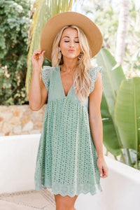 2-in-1 Sommerkleid mit integrierten Shorts und Taschen – Lianne