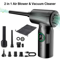 Druckluft-Staubsauger | Blasen Kraftvoll 2-in-1 Kompakt Licht AirMaster-Stil 2-Luzern Mode