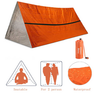 Survivalzelt | 2-Personen Wetterfest Isolierend Auffällig Langlebig-Luzern Mode