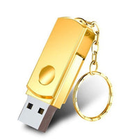 USB-Stick | USB 3.0 | 2TB | Schlüsselanhänger | Universell | Schnell-Gold-Luzern Mode