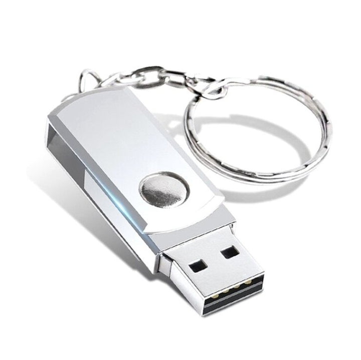 USB-Stick | USB 3.0 | 2TB | Schlüsselanhänger | Universell | Schnell-Silber-Luzern Mode