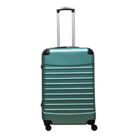 Grünes Kofferset | 2-Teilig | Handgepäck | L-Koffer | ABS | Robust-Luzern Mode