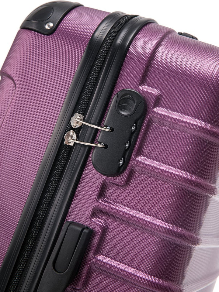 Hartschalen-Kofferset | 2-Teilig | Unifarbe | Handgepäck | Leicht-Luzern Mode