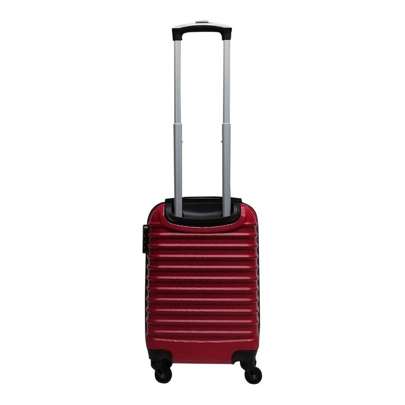 Rotes Kofferset | Hartschale | 2-Teilig | Handgepäck | Urlaubkoffer-Luzern Mode
