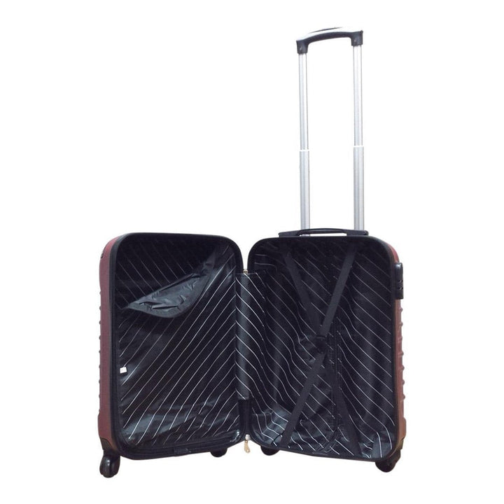 Rotes Kofferset | Hartschale | 2-Teilig | Handgepäck | Urlaubkoffer-Luzern Mode