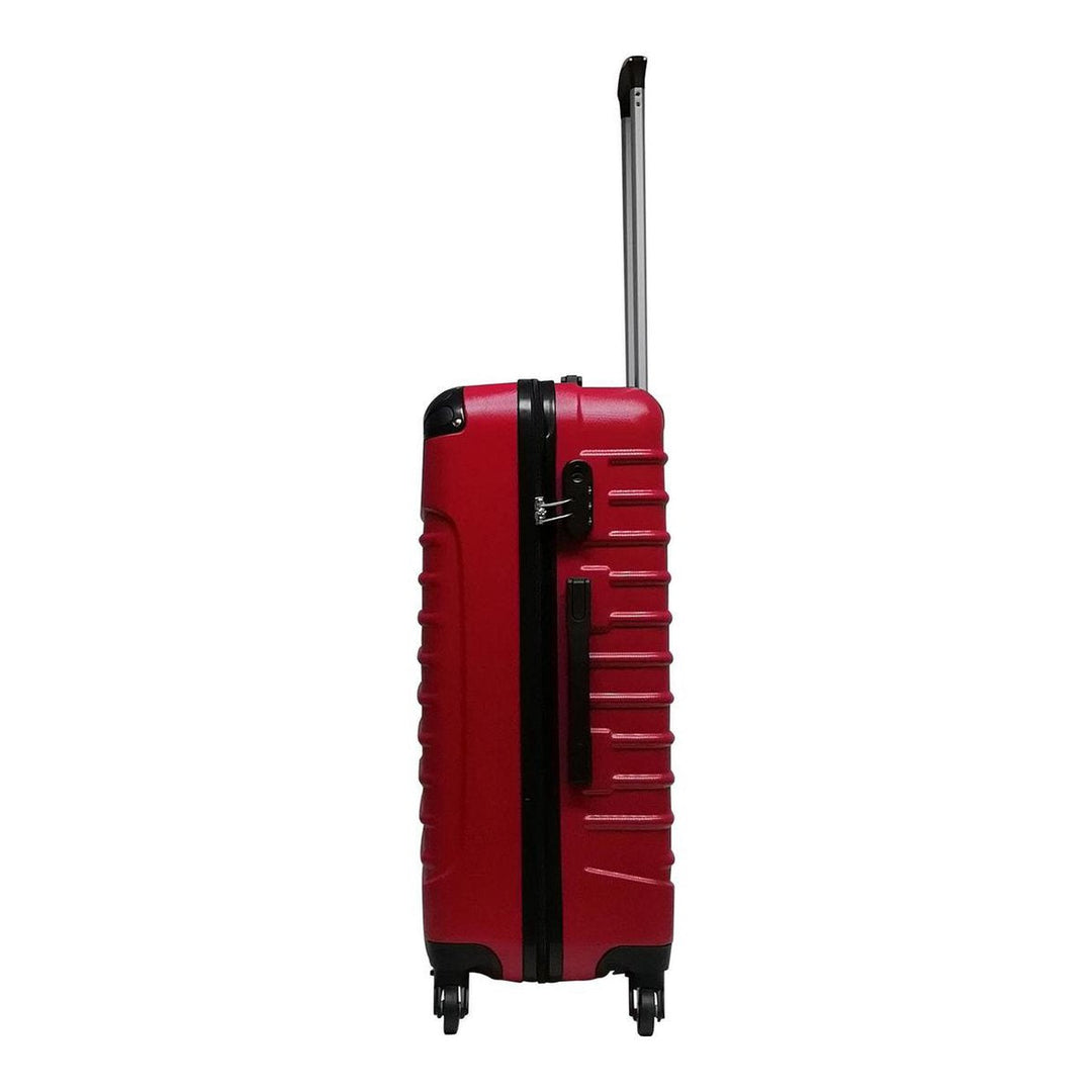 Rotes Kofferset | Hartschale | 2-Teilig | Handgepäck | Urlaubkoffer-Luzern Mode