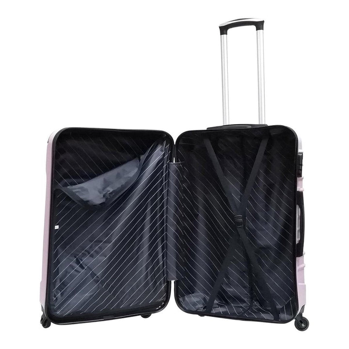 Rotes Kofferset | Hartschale | 2-Teilig | Handgepäck | Urlaubkoffer-Luzern Mode