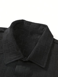Herren Sommer Outfit | 2-teilig | Hemd | Kurze Ärmel | Knöpfe-Luzern Mode