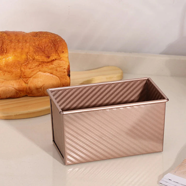 Brottform | Set | 2-teilig | Roségold | Mit Deckel | Antihaft-Luzern Mode