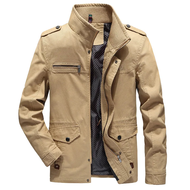 Herren Cargo Herbstjacke – Olivier