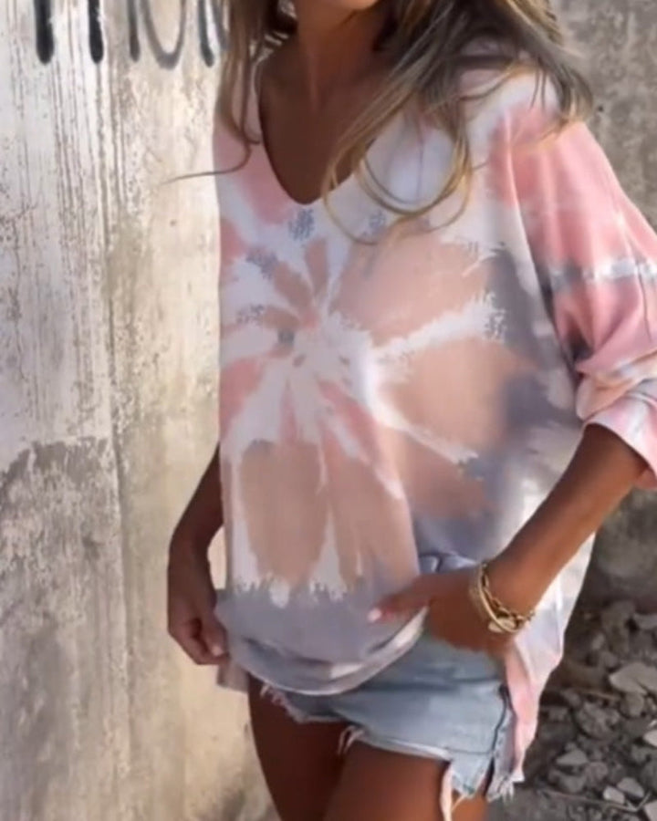Bequemes & Vielseitiges Damen Shirt mit Rundhalsausschnitt – Maila
