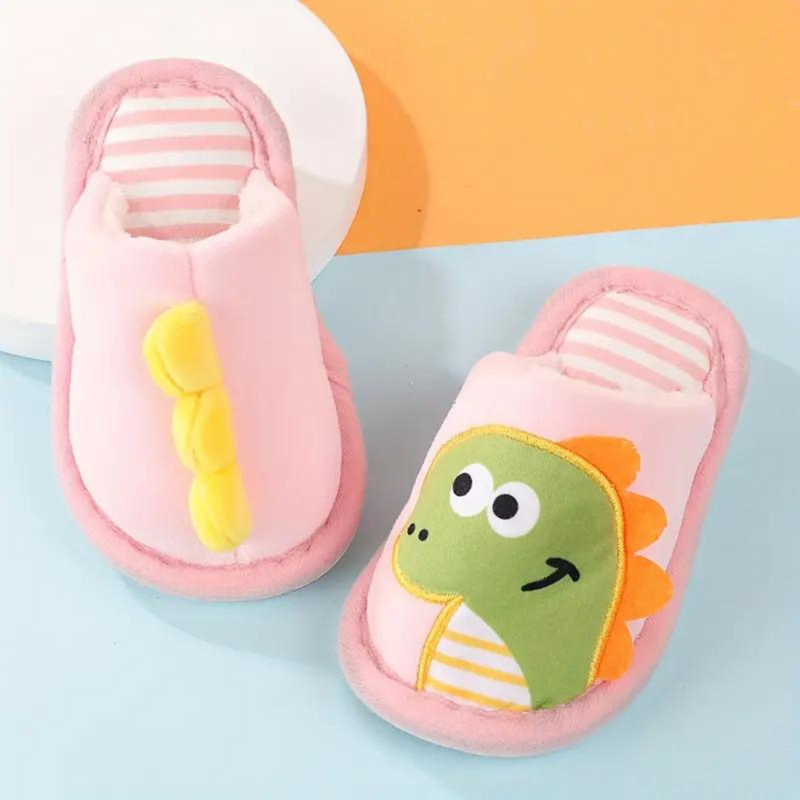 Kinder Hausschuhe mit Dino Design – RoarySteps