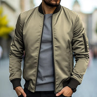 Herren Bomberjacke mit Armtasche – Jaron Herbstedition
