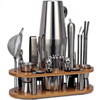 Bartender-Set | 23-teilig | Professionell | Vielseitig | Stilvoll | Langlebig-Luzern Mode