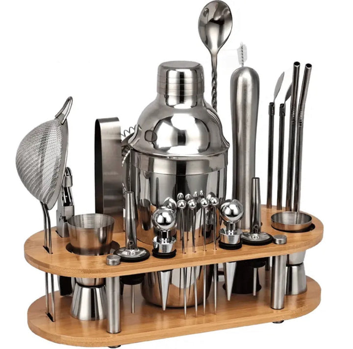 Bartender-Set | 23-teilig | Professionell | Vielseitig | Stilvoll | Langlebig-Luzern Mode