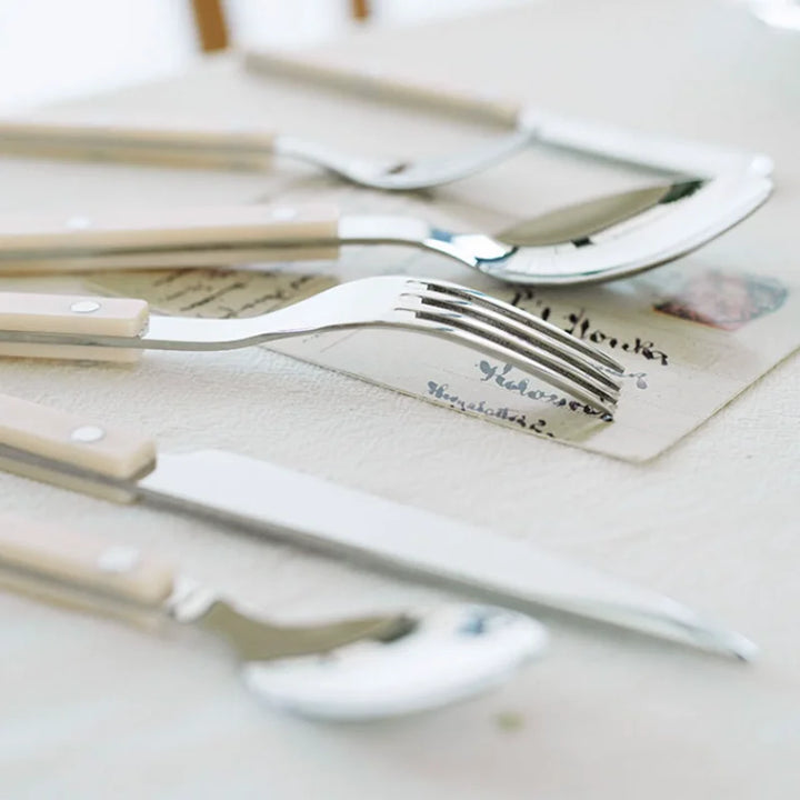 Besteckset | 24-teilig | Bistro | Stilvoll | Langlebig | Edelstahl | Modern-Luzern Mode