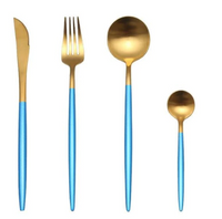 Besteckset | 24-teilig | Edelstahl | Stilvoll | Komplett | Luxus | Messer | Gabel | Löffel-Luzern Mode